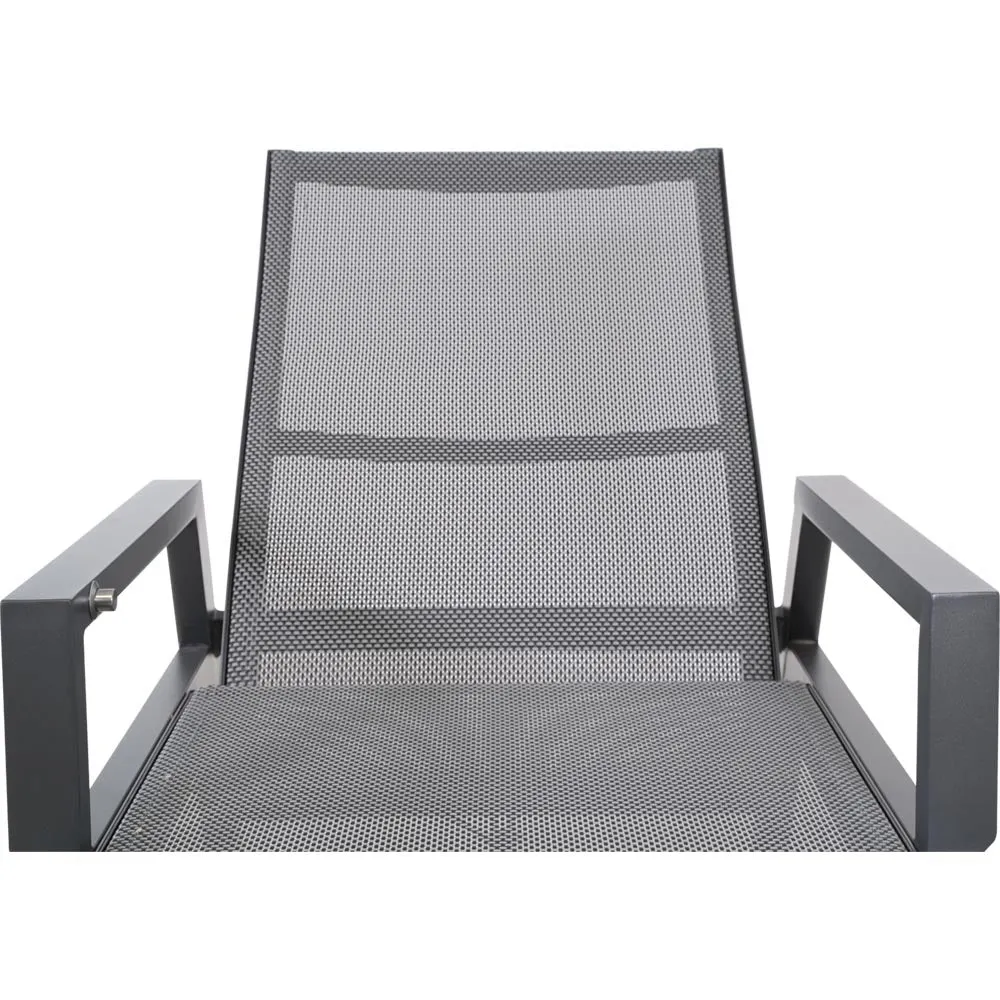 Lesli Living tuintafel Down - grijs - 50x50x46m
