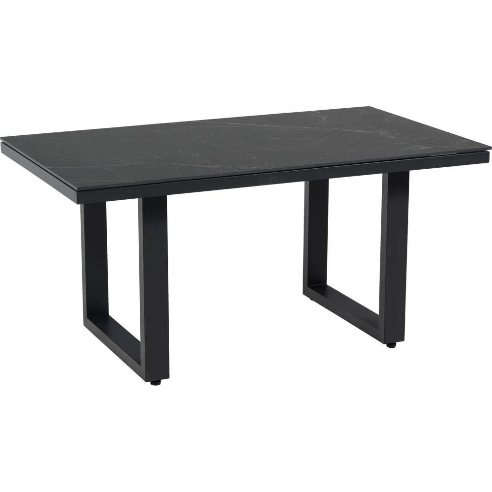 Lesli Living tuintafel Monte - grijs - 140x80cm
