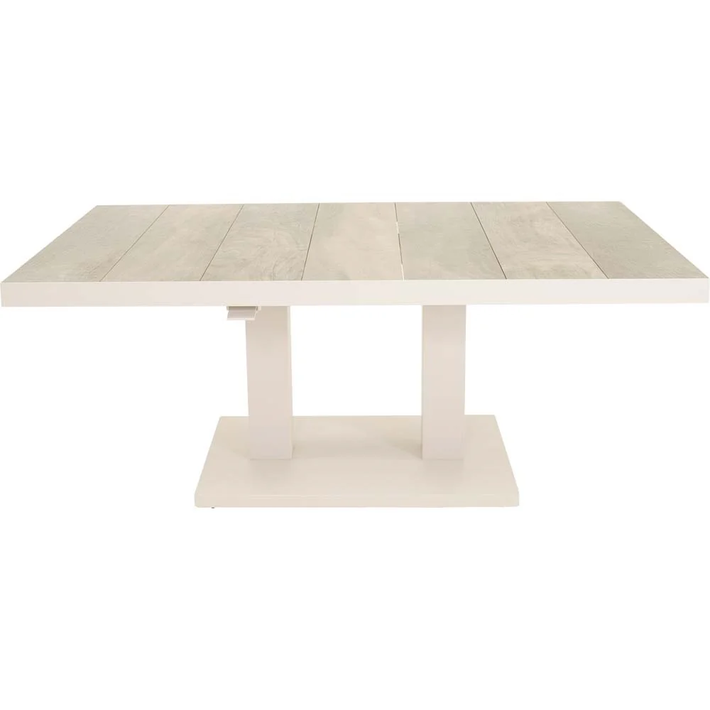 Lesli Living tuintafel Prato - beige - 140x85x50cm