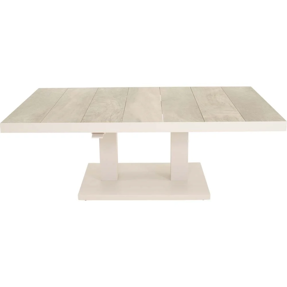 Lesli Living tuintafel Prato - beige - 140x85x50cm