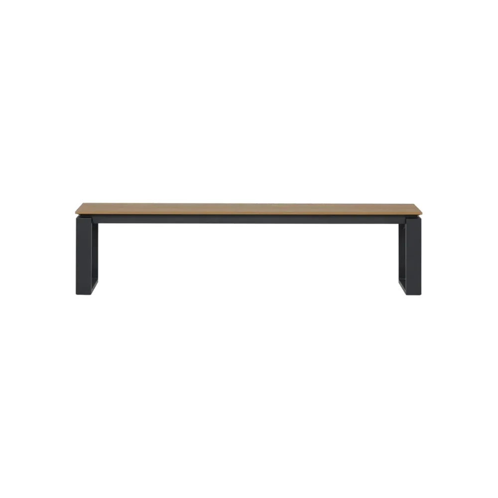 Lisomme Abel tuinbank bruin - 180 x 43 cm
