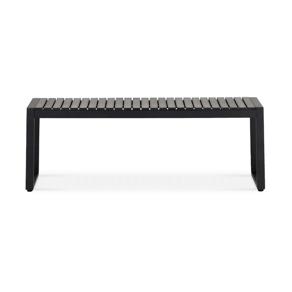 Lisomme Job tuinbank zwart - 120 x 43 cm