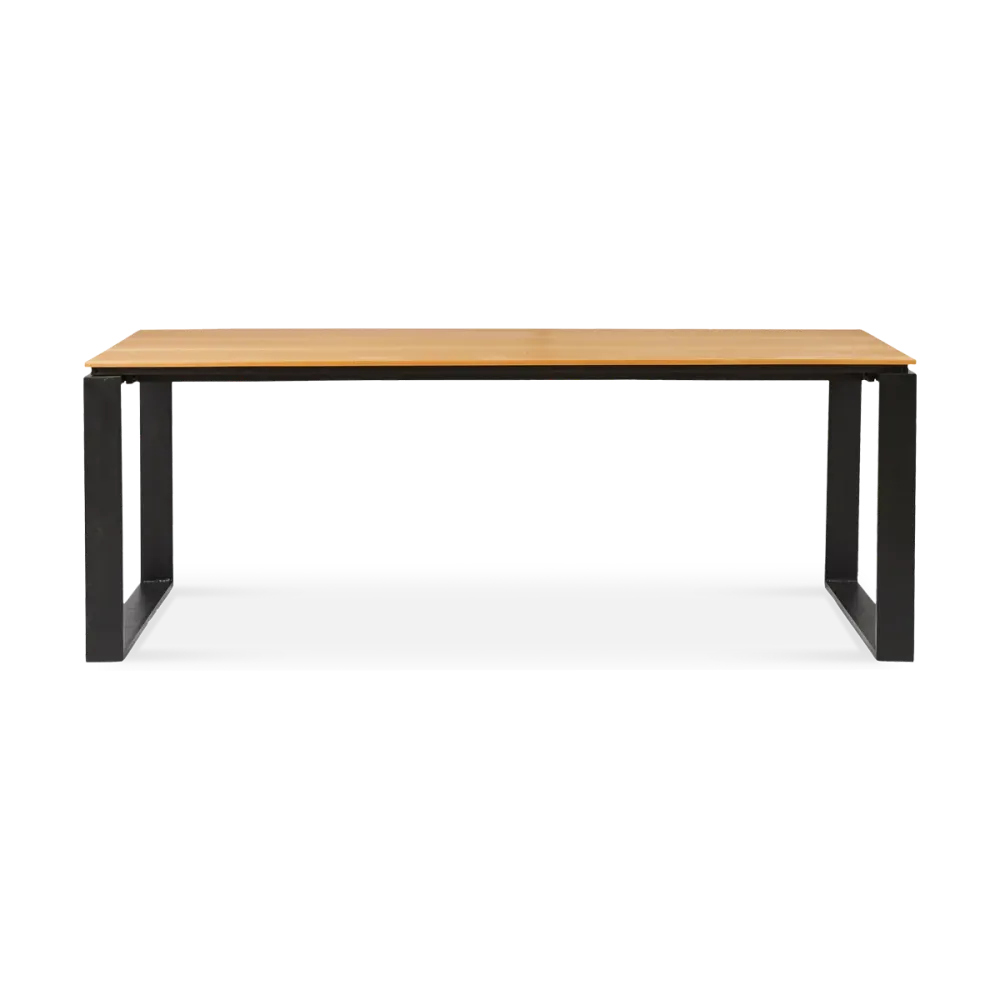 Lisomme Joep Tuintafel Polywood Naturel - 210 x 100 cm
