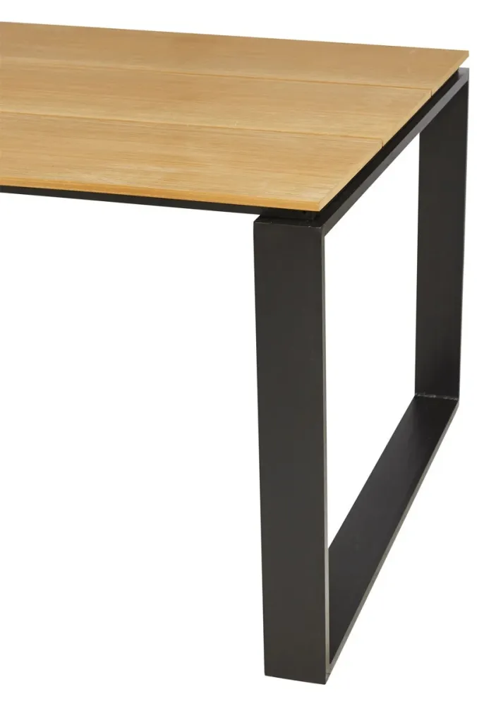 Lisomme Joep Tuintafel Polywood Naturel - 210 x 100 cm