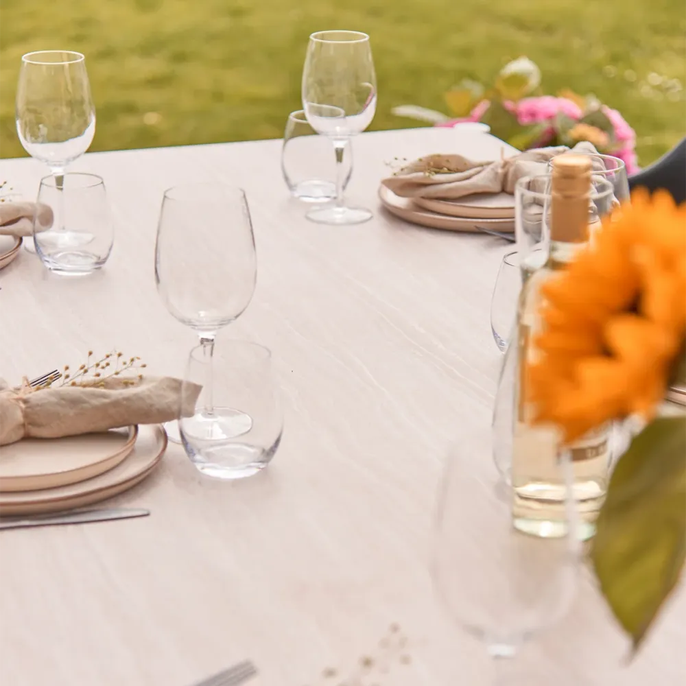 Lisomme Joey Tuintafel Beige - 204 x 104 cm