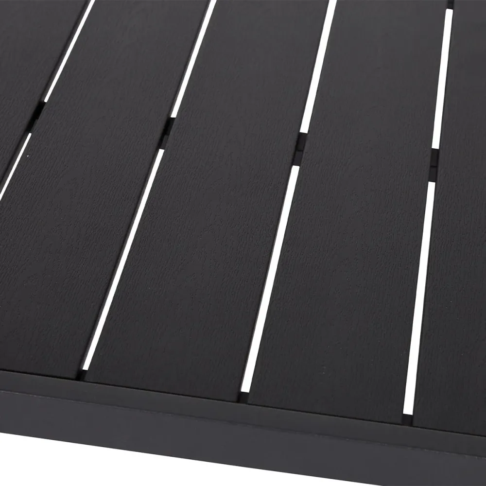 Lisomme Vinn tuintafel zwart - 90 x 90 cm