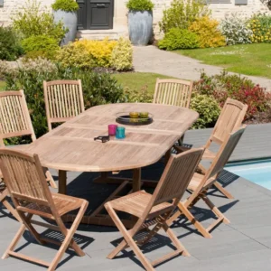 Tuintafel Filla teakhout Macabane