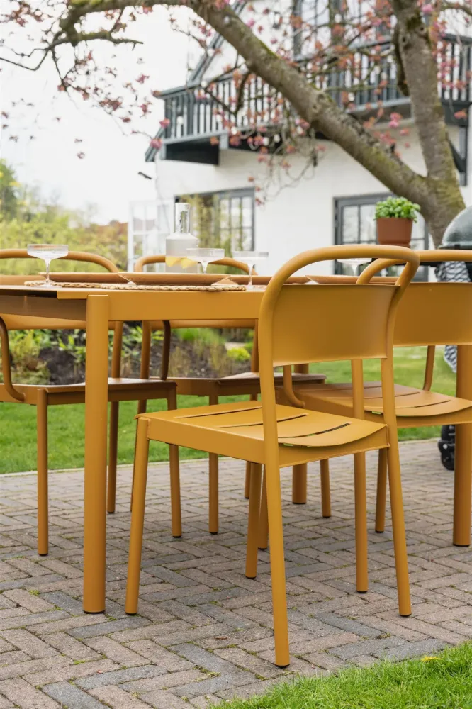 Muuto Linear Steel tuinstoel Grey