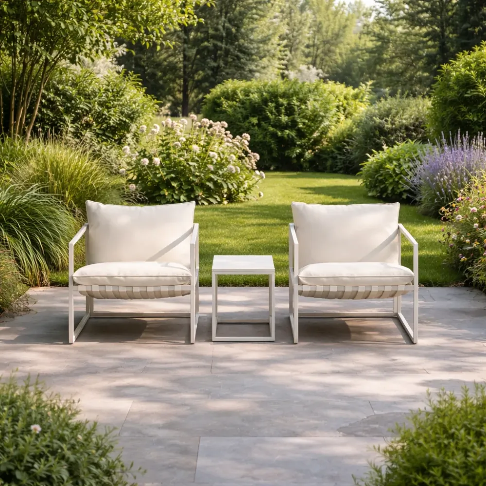 Nest outdoor Ebba Loungeset 3 Delig Met Zitkussens - Beige