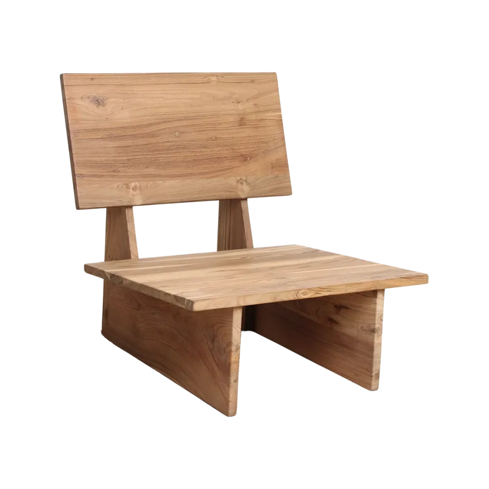 Raw Materials loungestoel Thar - Teakhout