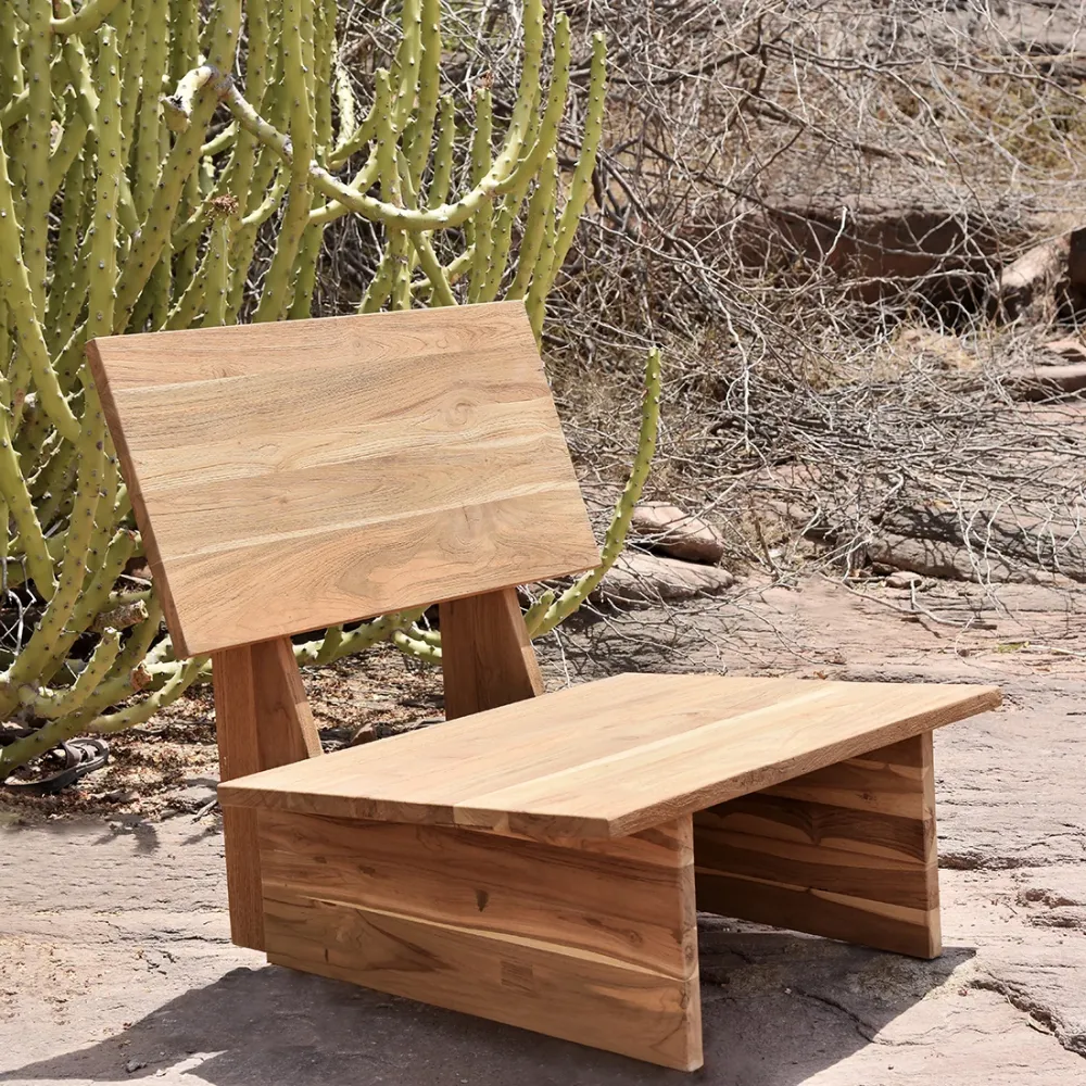 Raw Materials loungestoel Thar - Teakhout