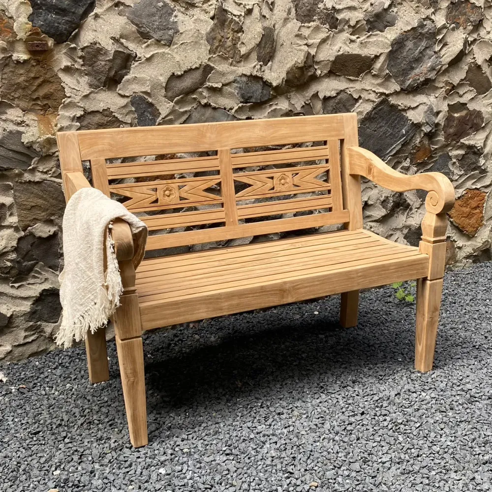 Raw Materials tuinbank Boho - Teakhout