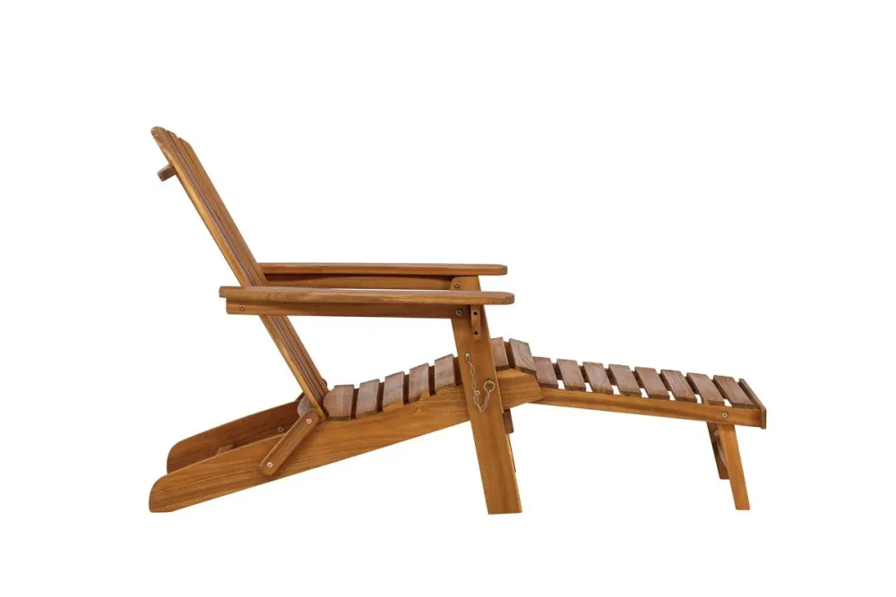 Rebellenclub Ligstoel Papavero - Naturel Hout