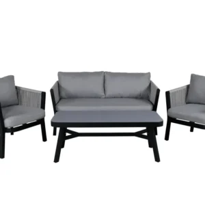 Rebellenclub Loungeset Amary - Zwart