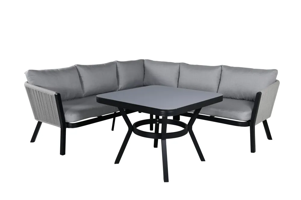 Rebellenclub Loungeset Amary - Zwart