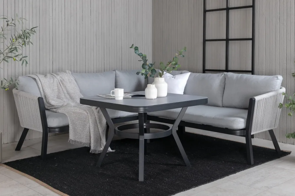 Rebellenclub Loungeset Amary - Zwart