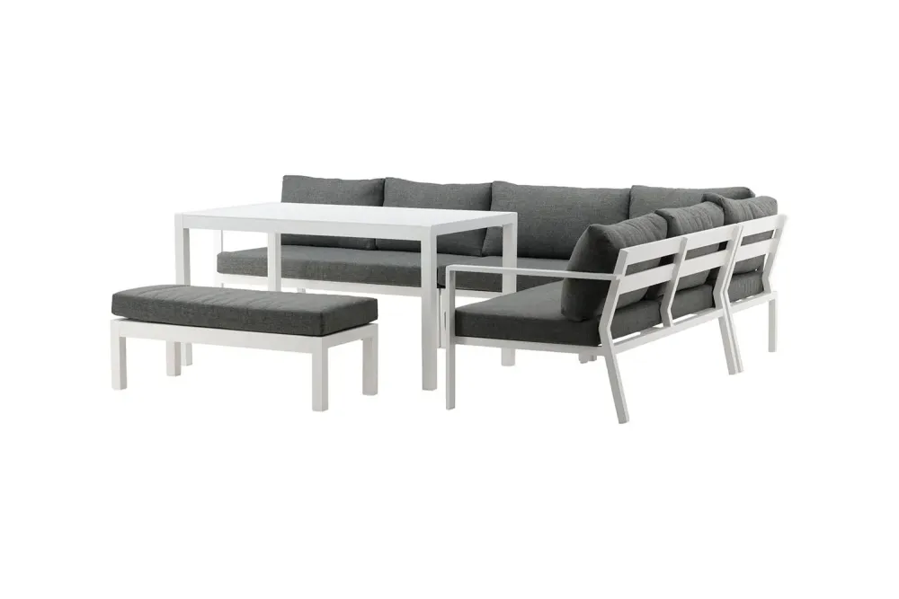 Rebellenclub Loungeset Dalia - Wit