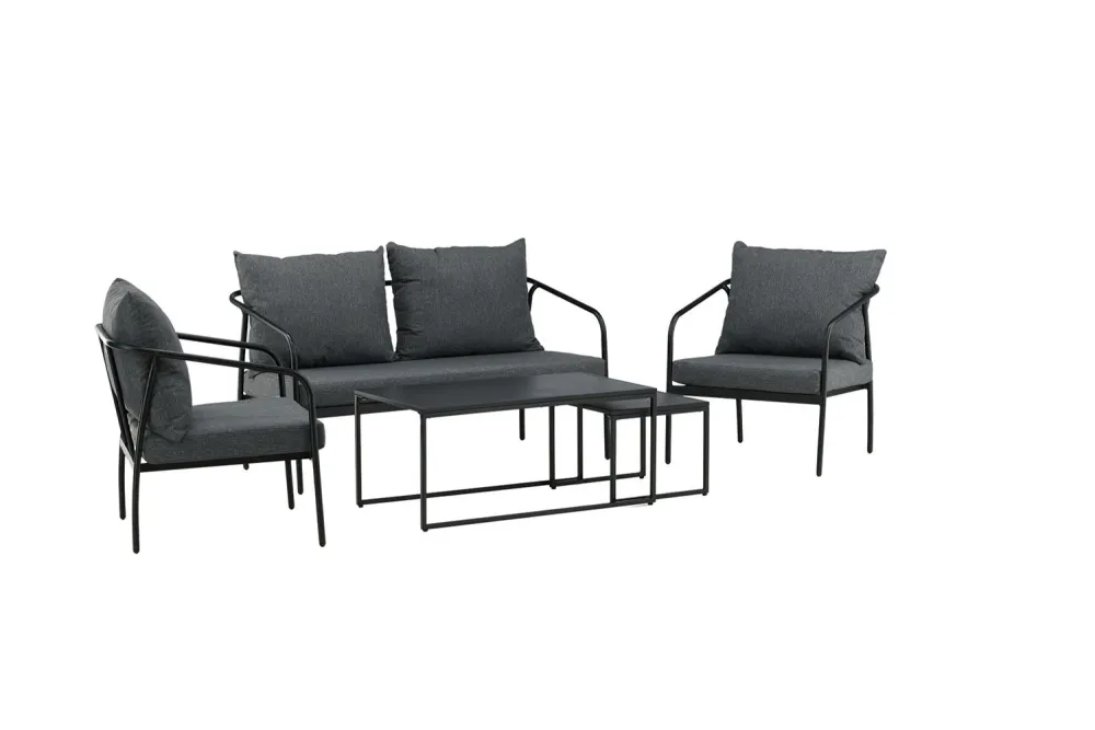 Rebellenclub Loungeset Flow - Zwart
