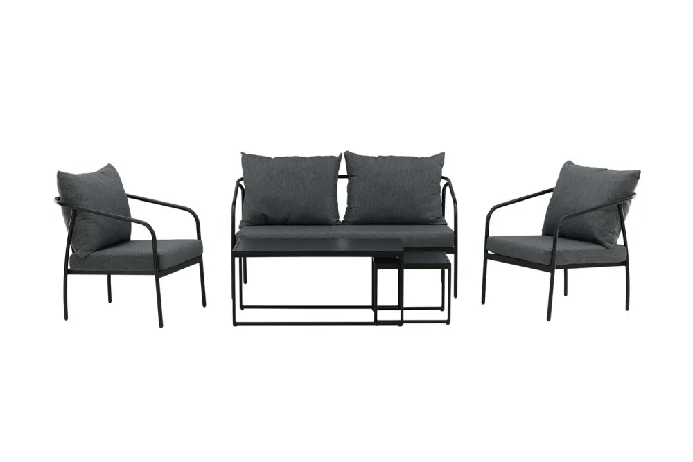 Rebellenclub Loungeset Flow - Zwart