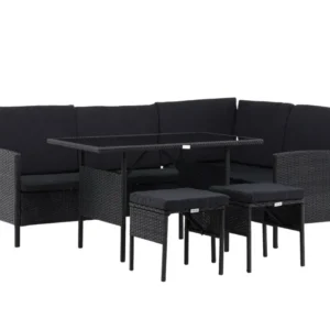 Rebellenclub Loungeset Gerani - Zwart