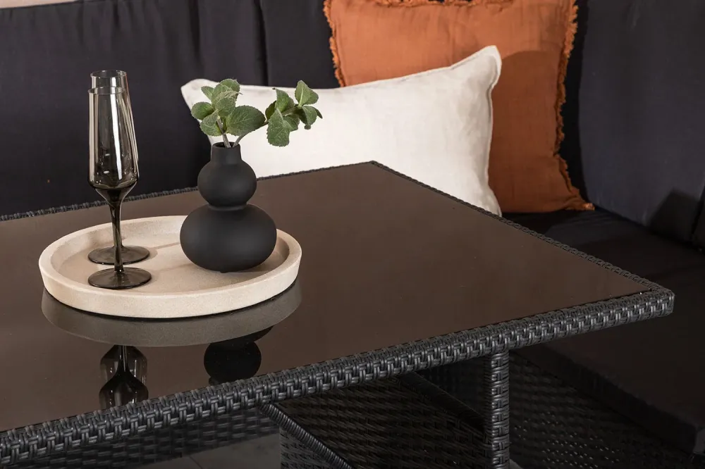 Rebellenclub Loungeset Gerani - Zwart