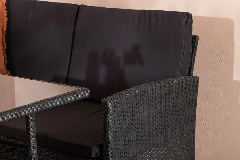 Rebellenclub Loungeset Gerani - Zwart
