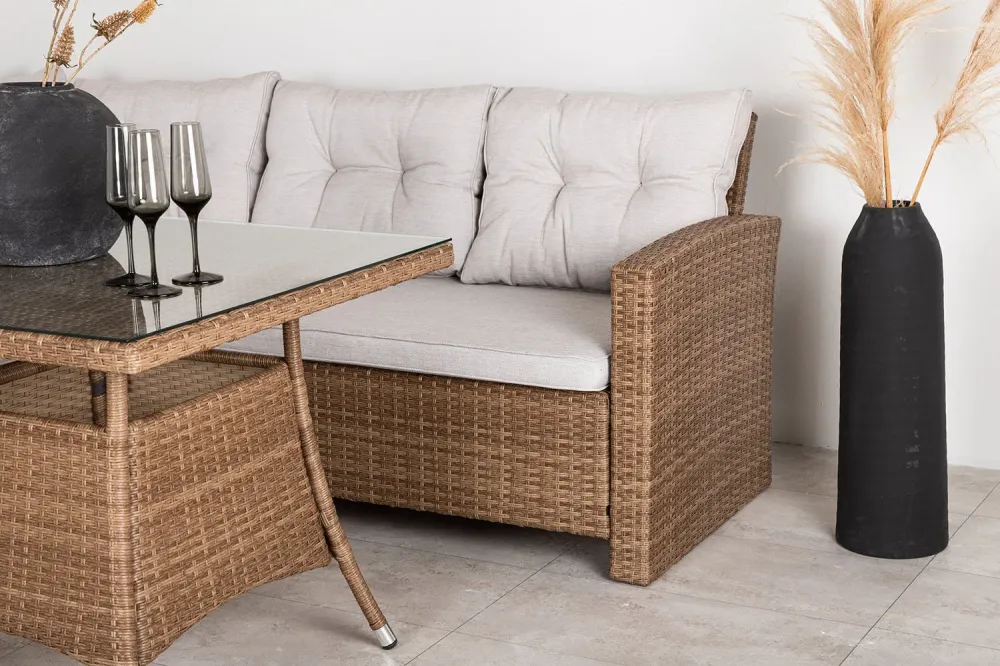 Rebellenclub Loungeset Lembe - Bruin Beige