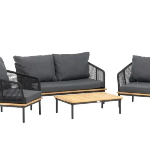 Rebellenclub Loungeset Matteo - ZwartÊ