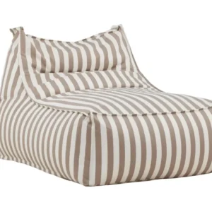 Rebellenclub Loungestoel Fichi - Beige Wit
