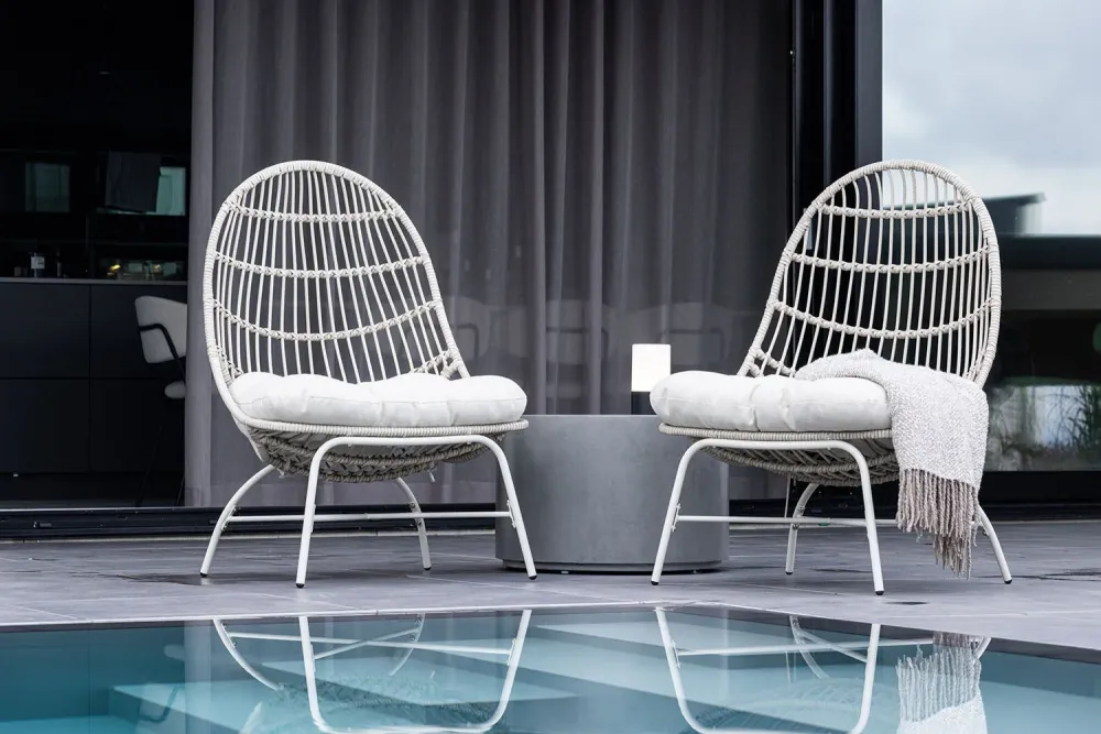 Rebellenclub Loungestoel Lipe - Beige