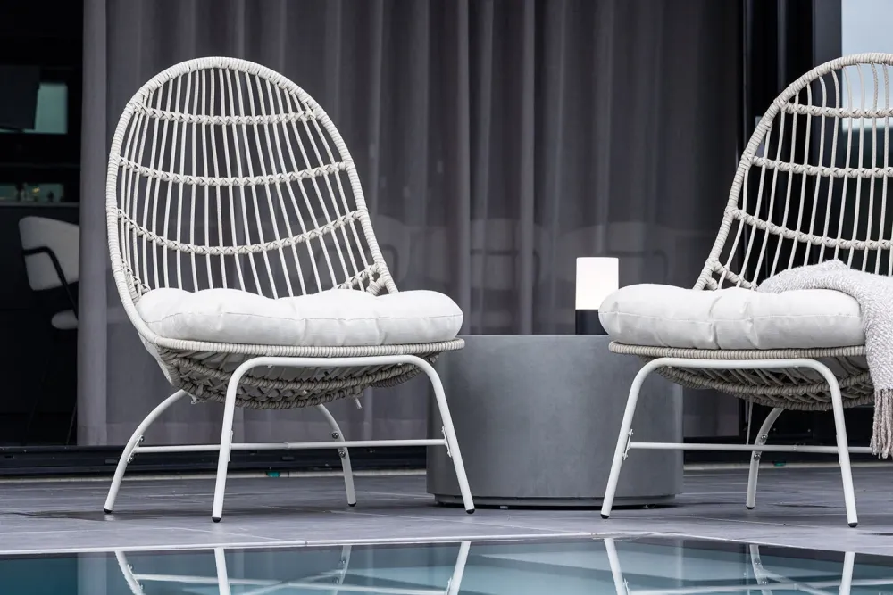 Rebellenclub Loungestoel Lipe - Beige