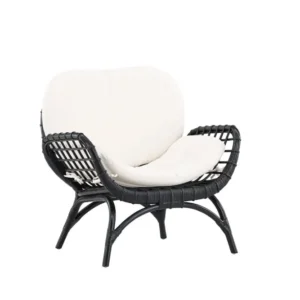 Rebellenclub Loungestoel Quarto - Zwart