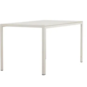 Rebellenclub Rechthoekige Tuintafel Cappero - 140 x 80 cm - Beige