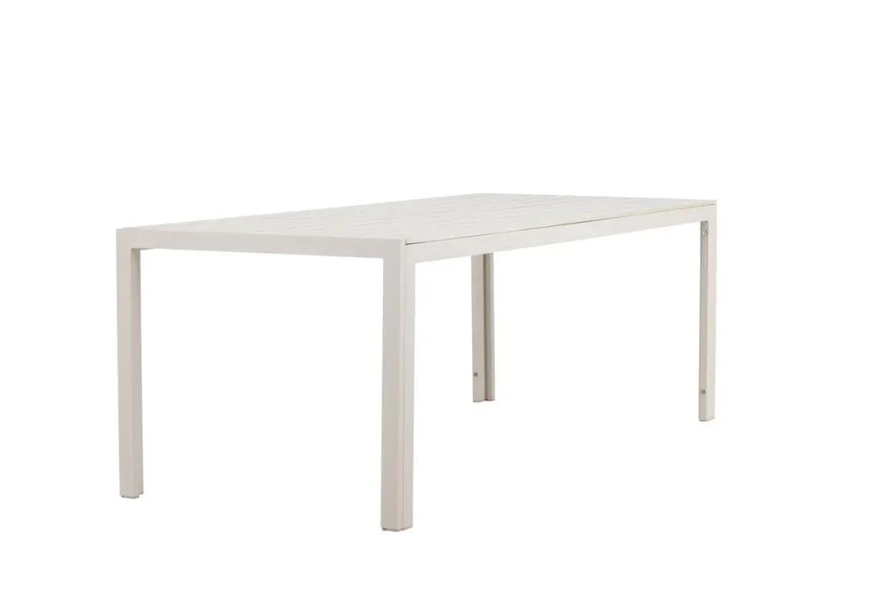 Rebellenclub Rechthoekige Tuintafel Cappero - 205 x 90 cm - Beige