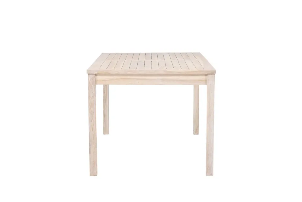 Rebellenclub Rechthoekige Tuintafel Crema - 180 x 90 cm - Whitewash