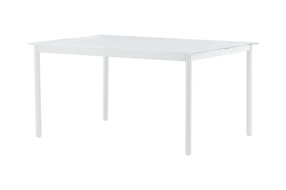 Rebellenclub Rechthoekige Tuintafel Mimos - 150 x 100cm - Wit