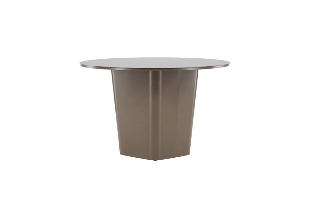 Rebellenclub Ronde Tuintafel Echo - ø120cm - Bruin