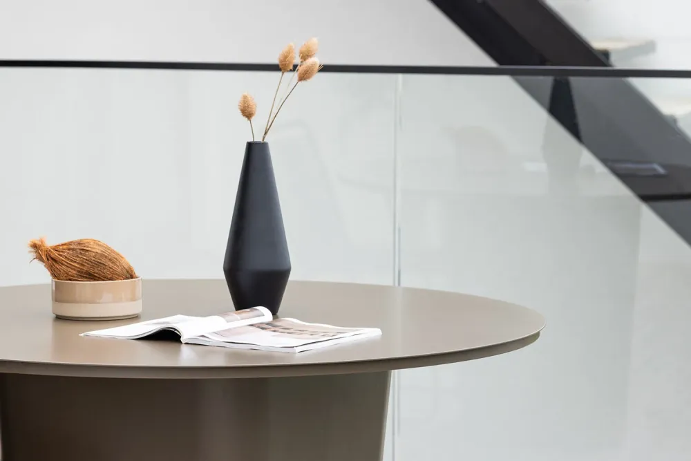 Rebellenclub Ronde Tuintafel Echo - ø120cm - Bruin