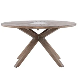 Rebellenclub Ronde Tuintafel Yucca - ø140cm - Hout