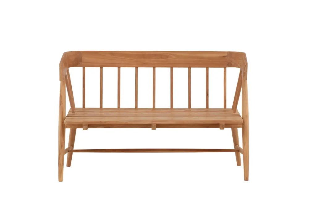 Rebellenclub Tuinbank Reed - 122 x 58cm - Naturel Hout