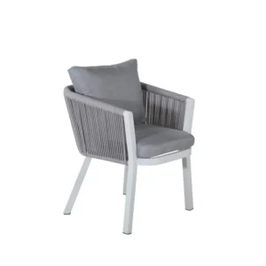 Rebellenclub Tuinstoel Amary - Set van 2 - Wit