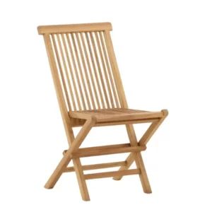 Rebellenclub Tuinstoel Crema - Set van 2 - Naturel Hout