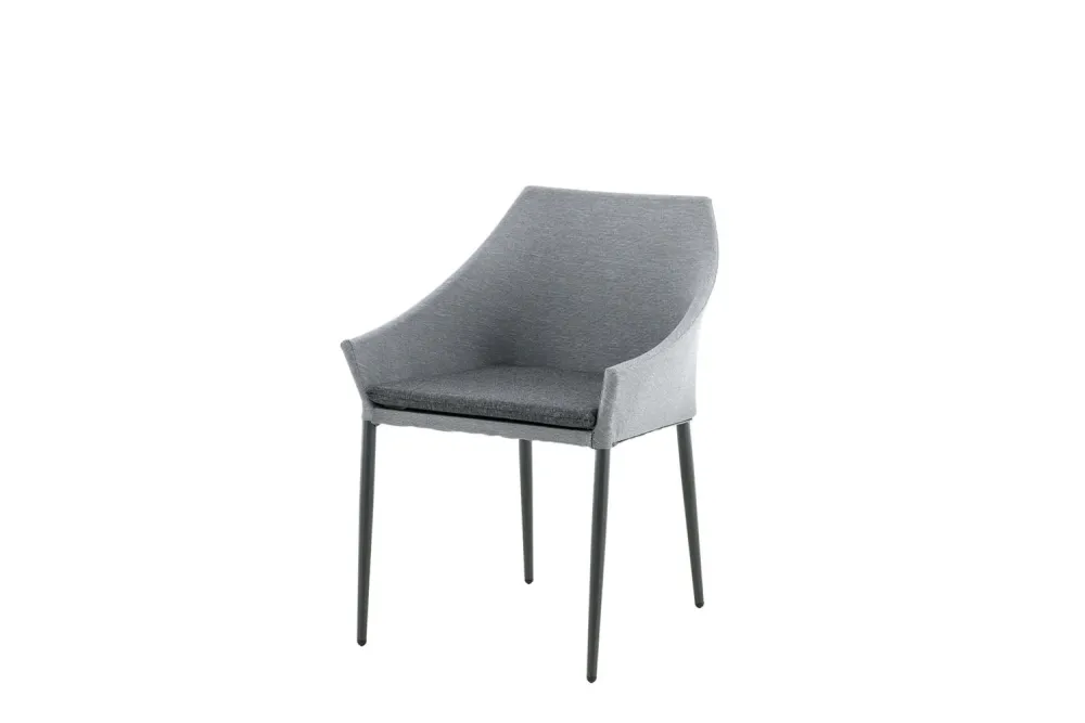 Rebellenclub Tuinstoel Haze - Set van 2 - Zwart