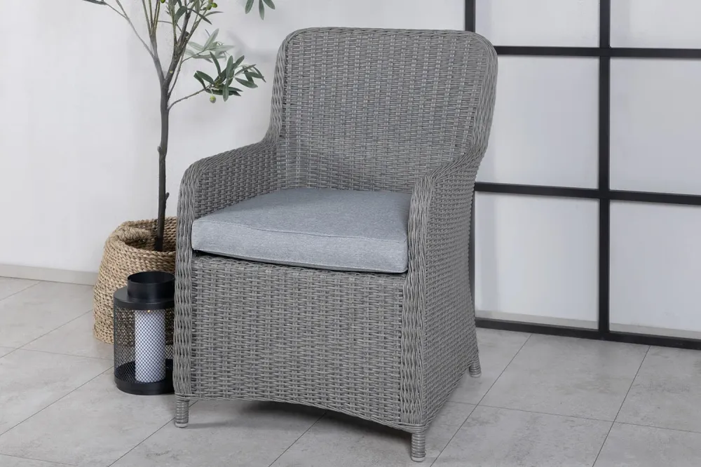 Rebellenclub Tuinstoel Tansy - Set van 2 - Grijs