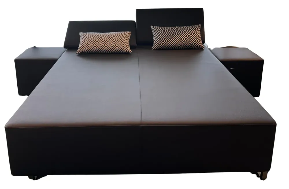 Loungebed met bijzettafels showroommodel – 160 x 200 cm Rhodos