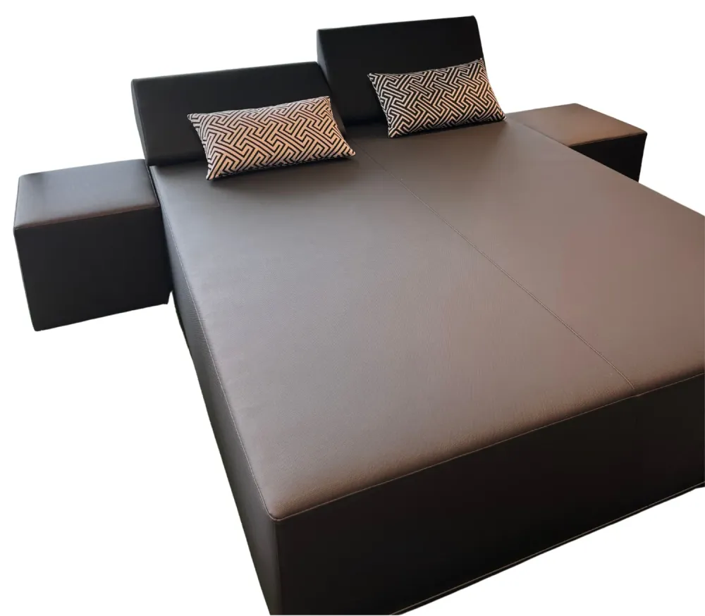 Loungebed met bijzettafels showroommodel – 160 x 200 cm Rhodos