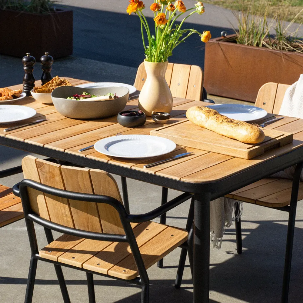 SackIT Kirra Dining Table 150x90 Taupe Sackit®