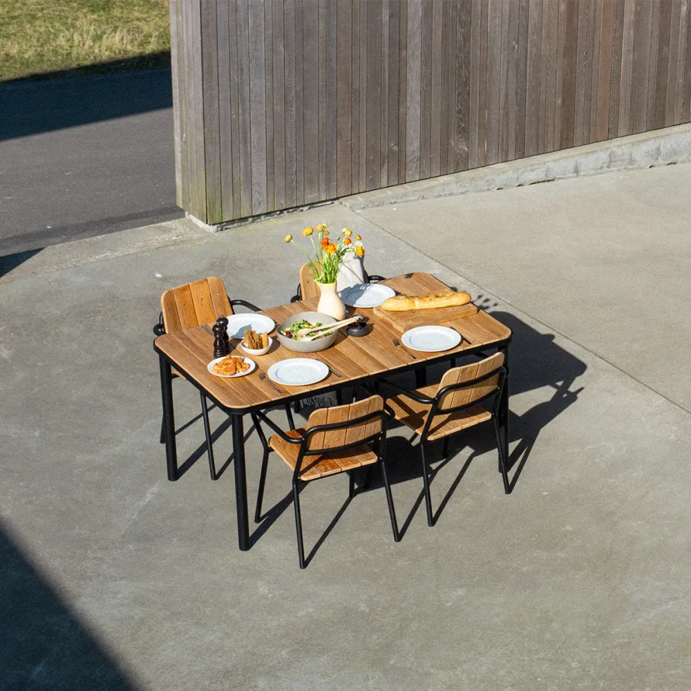 SackIT Kirra Dining Table 150x90 Taupe Sackit®