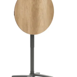 Sens-Line - Lima HPL Bistro Tuintafel - hoogte verstelbaar - Ø70cm - Houtkleur