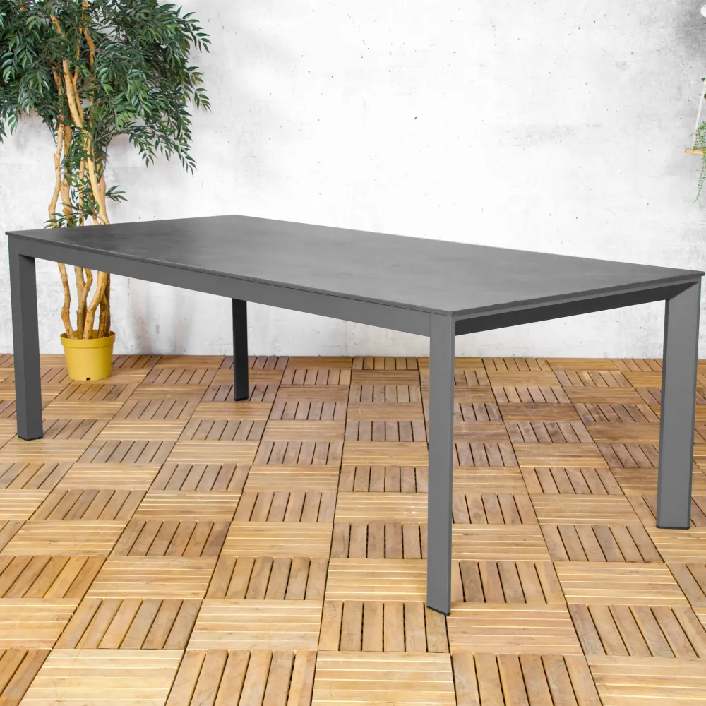 Tuintafel Bianca | Rechthoekig | HPL Sens-Line